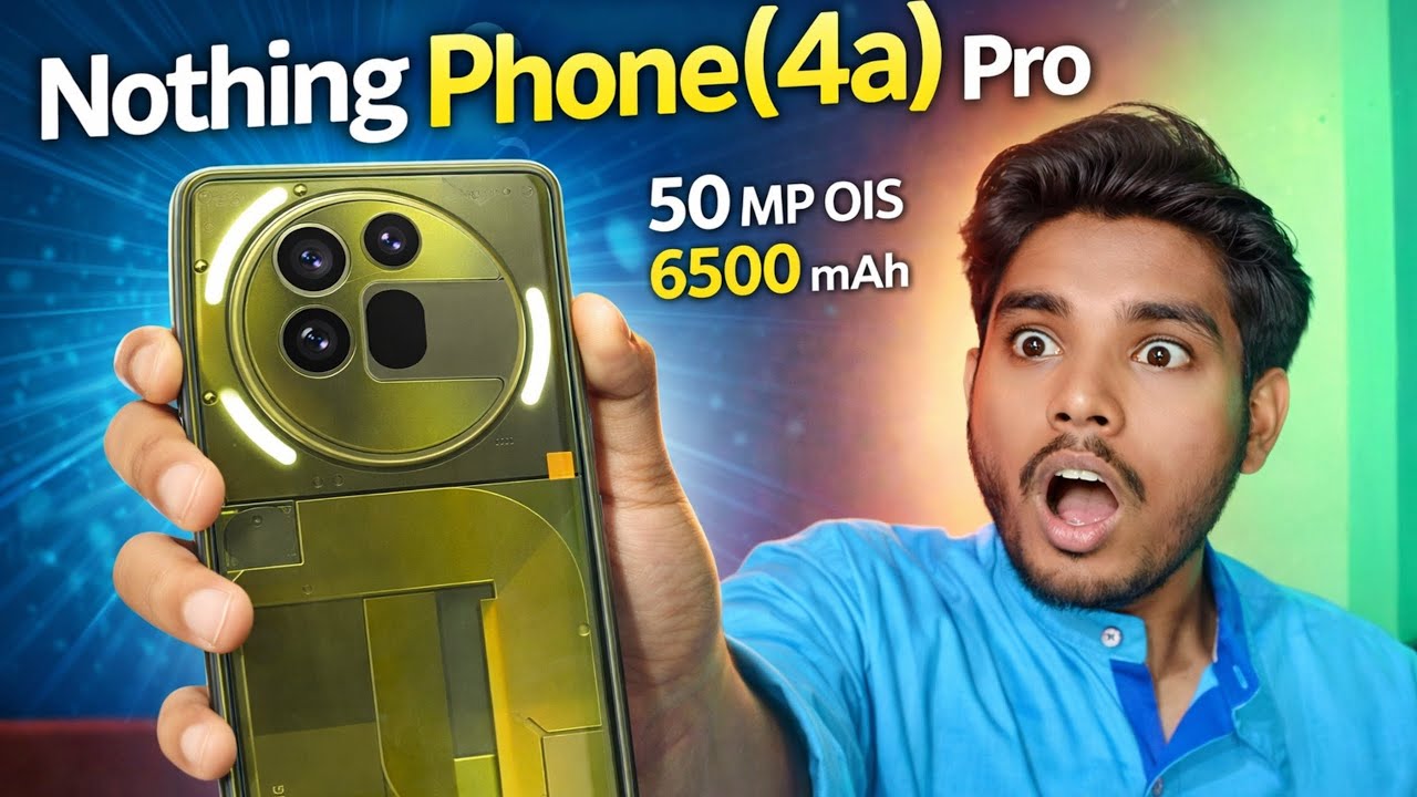 Nothing Phone (4a) Pro Honest First Look | Camera, Battery, Price & Specs