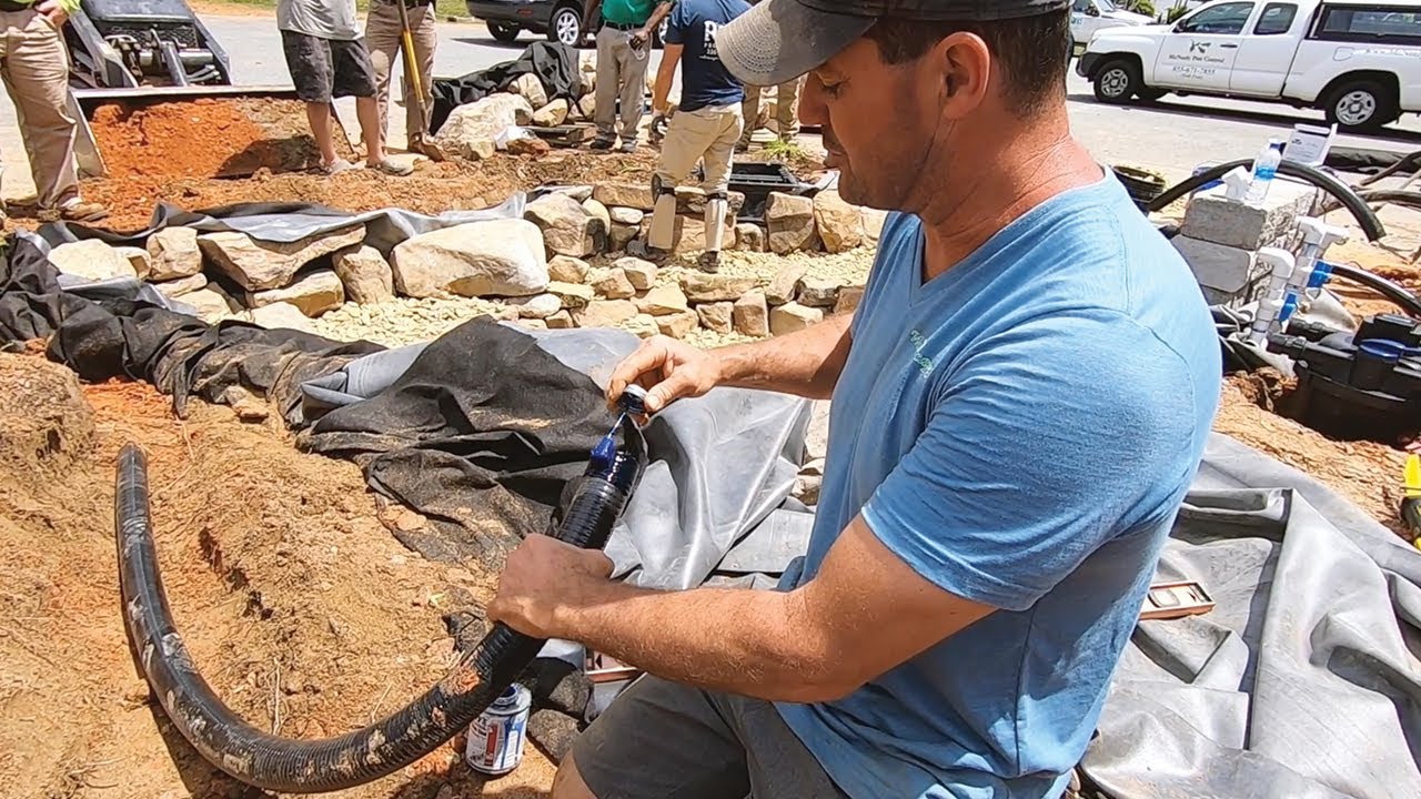 A-O Pro Tip - Gluing Flex PVC Pipe with Whitaker Waterscapes LLC