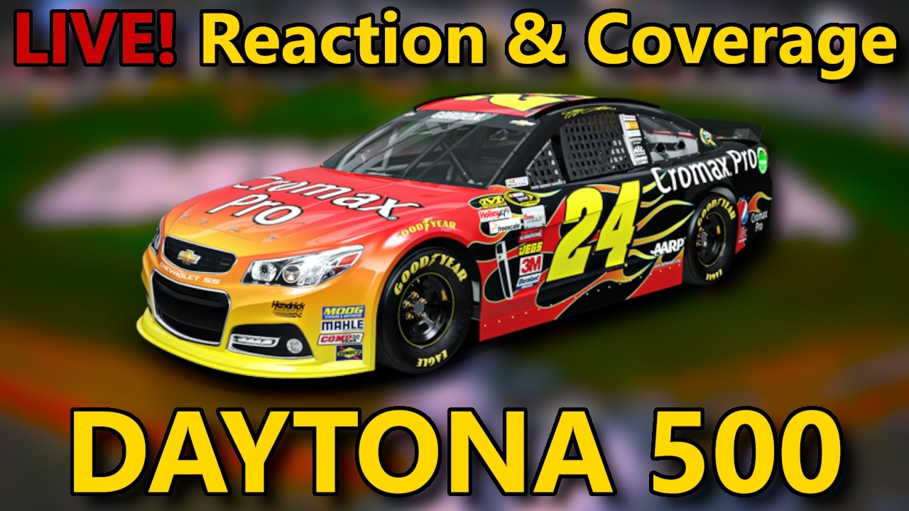I LOST A BET… So Now I’m LIVE for the Daytona 500 😳🏁