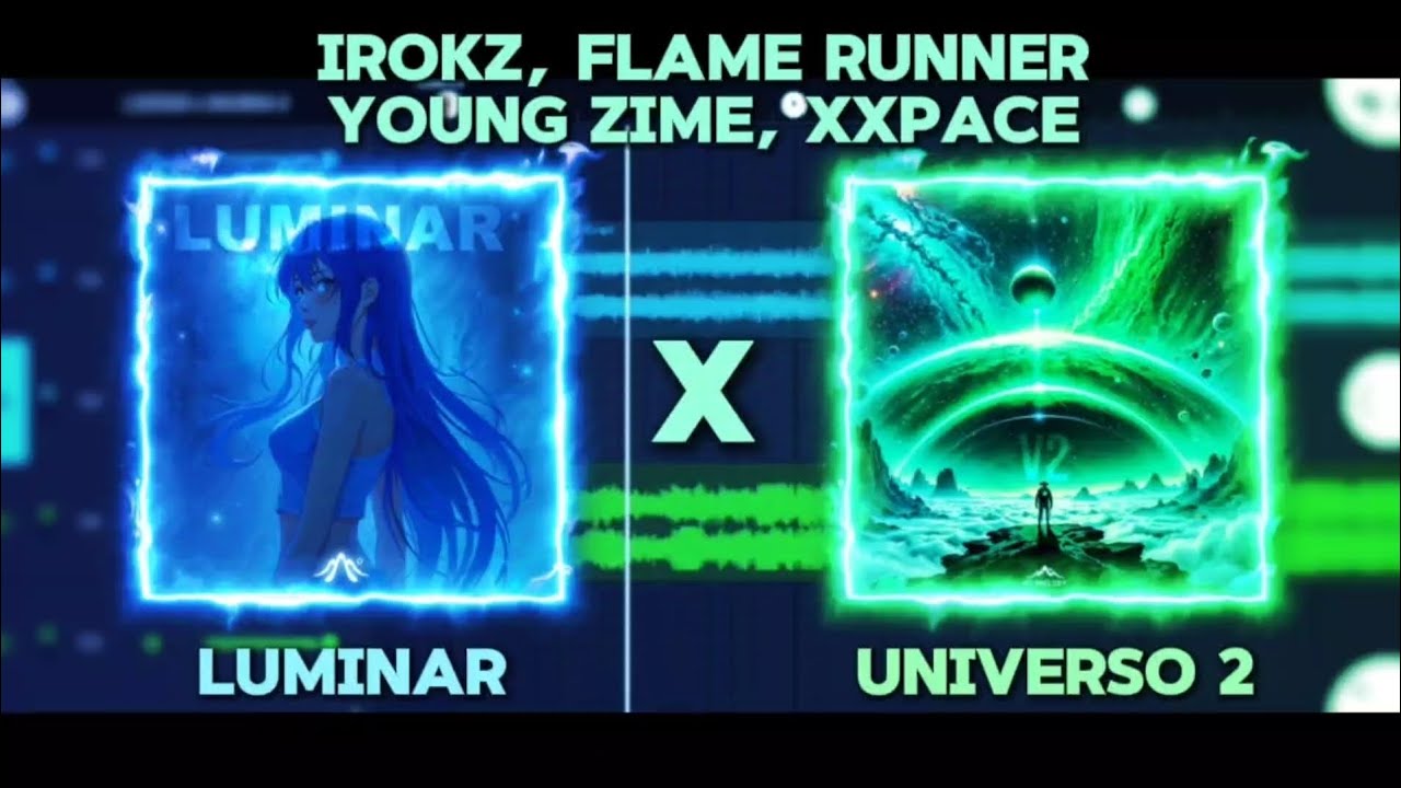 FUNK LUMINAR x FUNK UNIVERSO 2 - Irokz, Flame Runner, Yung Zime, Xxpace - Mashup
