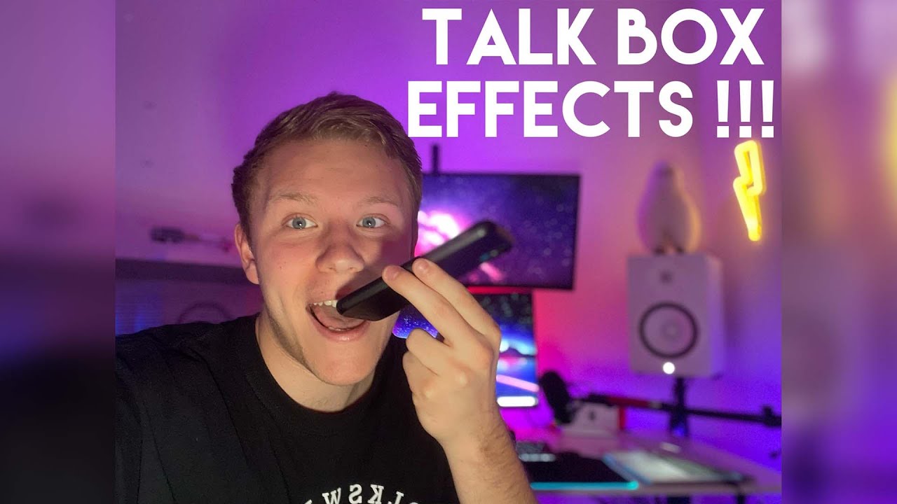 Talk Box Effect Compilation (pt.1)