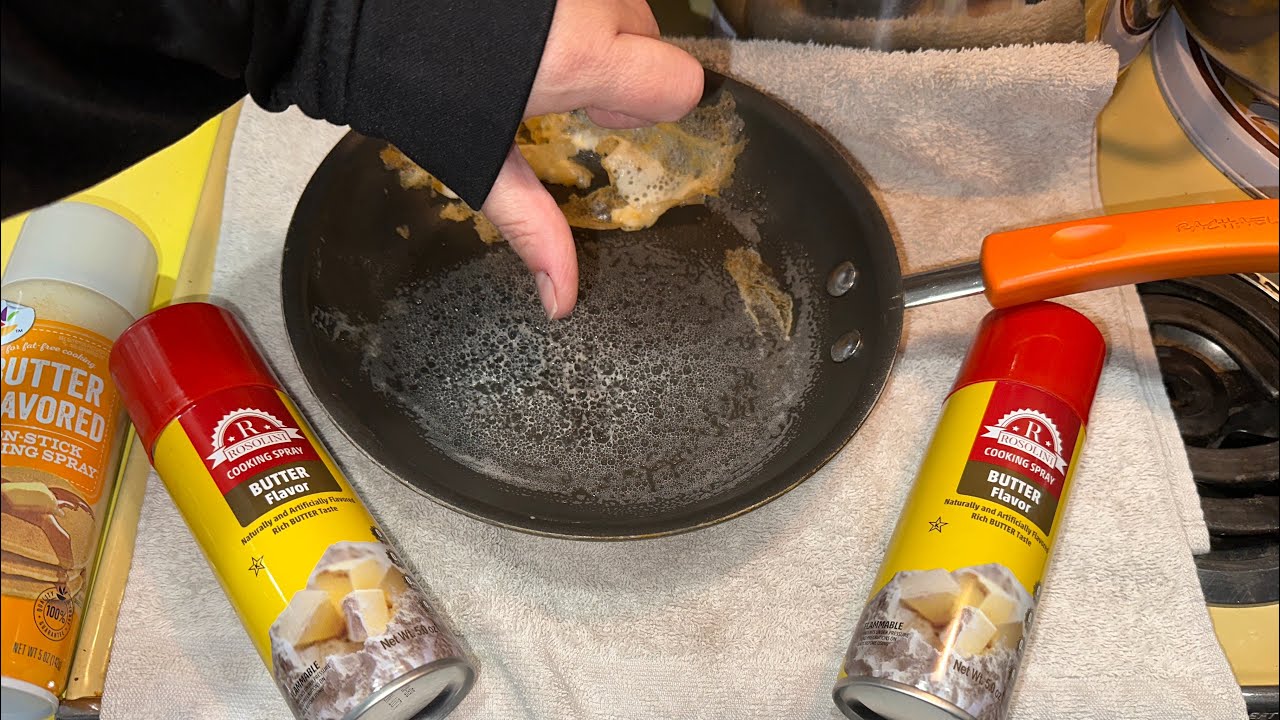 Butter Flavored Cooking Spray Review & Discussion | Don’t SKIMP on Price When It Comes to Frying Pan