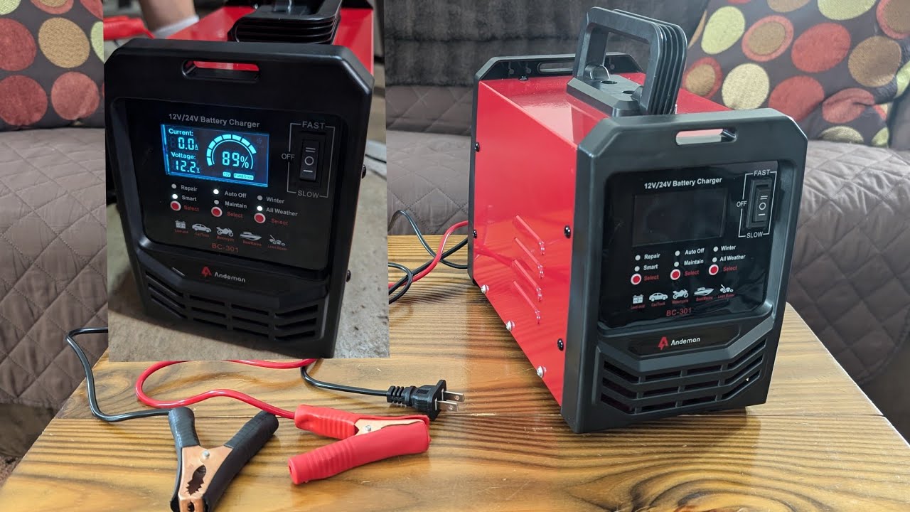 Andeman heavy duty car battery charger review