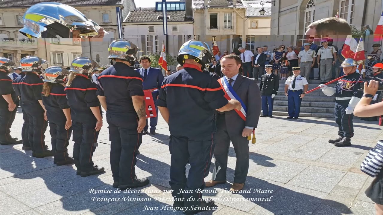 vidéo et diapo 14 juillet à Remiremont