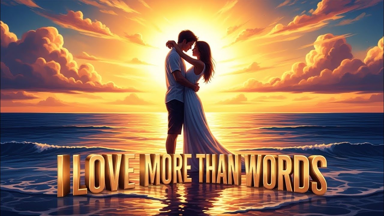 I love you more than words romantic 💕 love (lyrics song )video ❤️ 