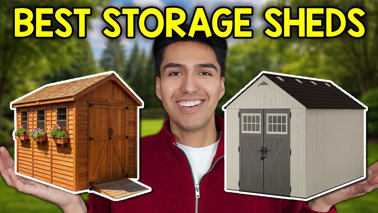 8 Best Outdoor Storage Sheds For 2026