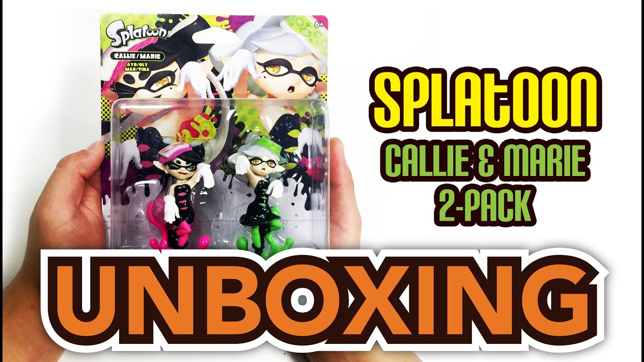 Splatoon Squid Sister Callie & Marie Amiibo Unboxing !!