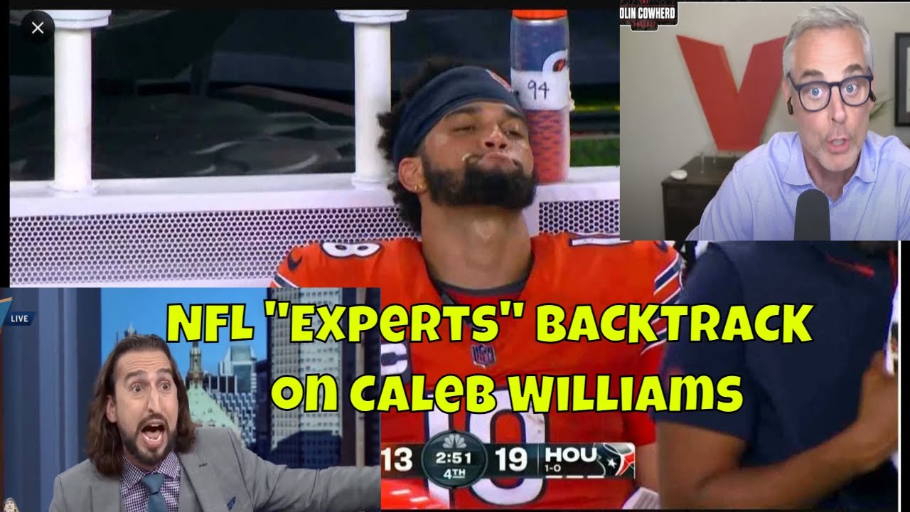 NFL Media BACKTRACKING on Bears QB Caleb Williams