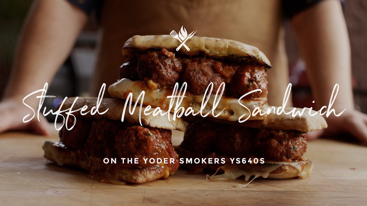 Stuffed Meatball Sandwich