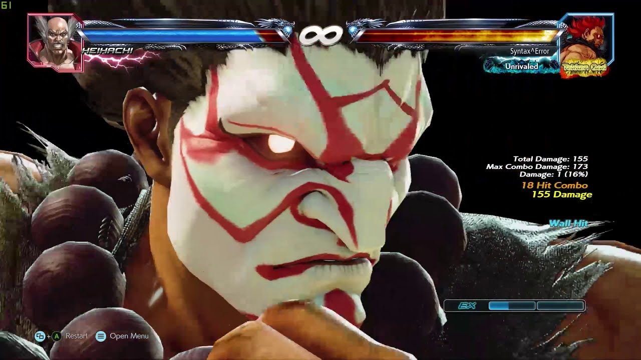 Tekken 7 Akuma S4 Death Combo Compilation