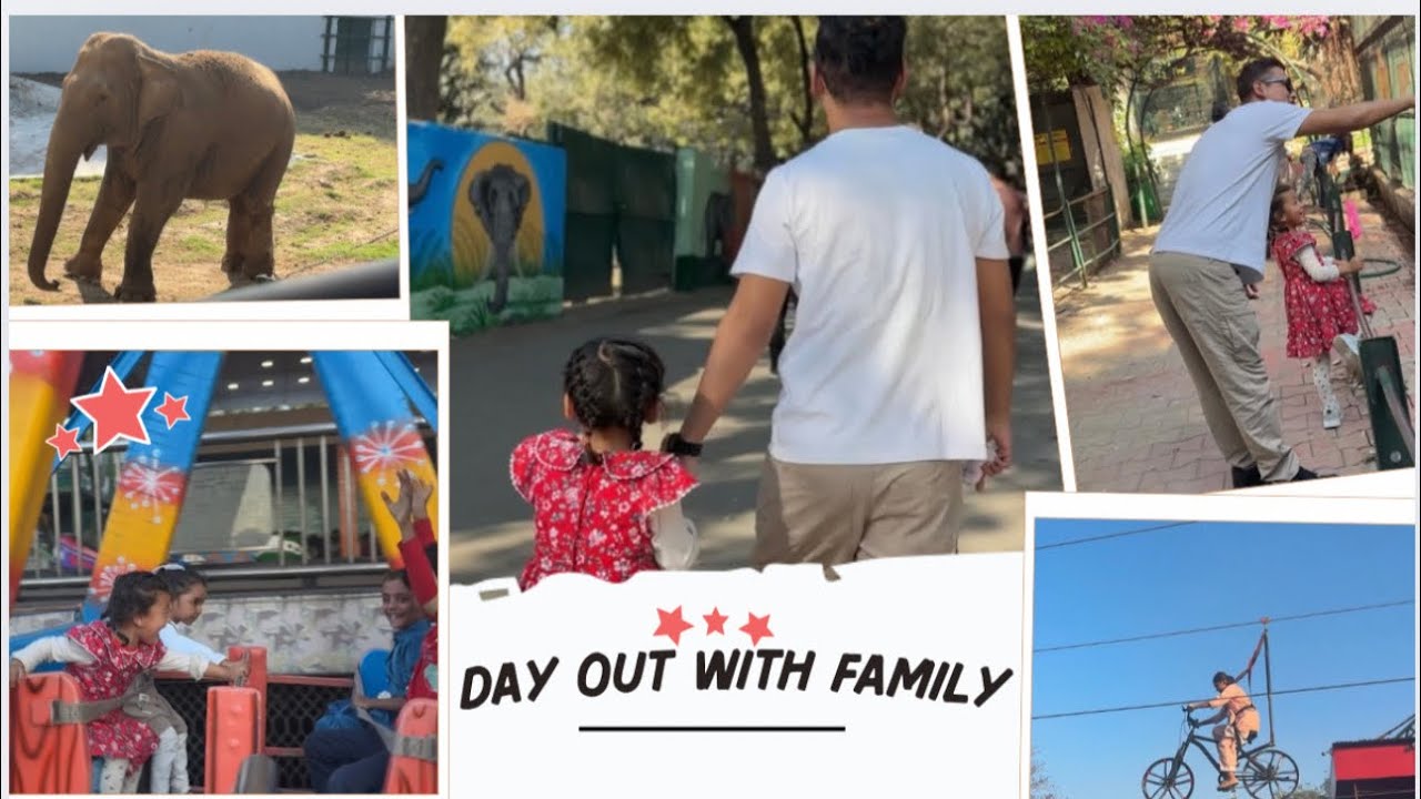 “Day out with family, fun time at Ahmedabad zoo and beautiful view of kankaria lake,#love #tibetan 🧿