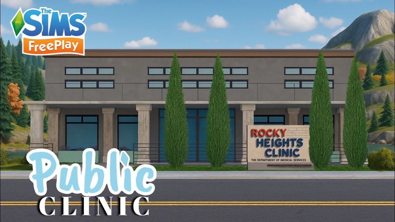 🏥 Public Clinic| Original Design | Sims FreePlay