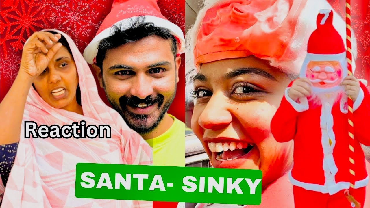 SANTA SINKY 🎅 Family & Public Reaction 😳