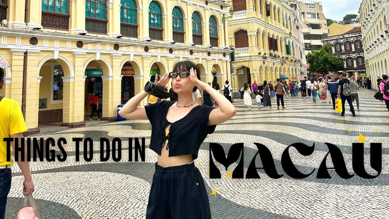 What to do in Macau: Itinerary, Ferry Ride, Senado Square, Venetian Hotel 🇲🇴