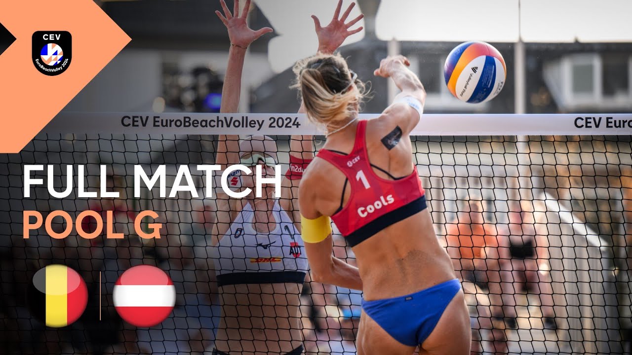 Cools/Vd Vonder (BEL) vs. Plesiutschnig/Schützenhöfer (AUT) - CEV EuroBeachVolley 2024 | Pool G