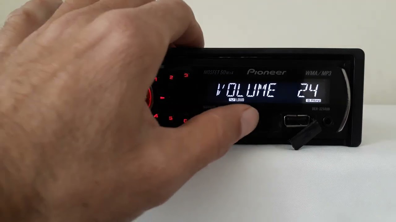 PİONEER DEH-3250UB MP3-CD RADIO AUX USB