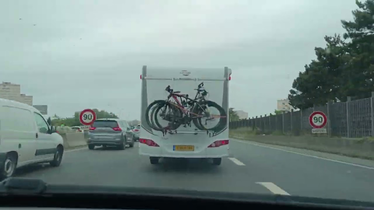 Dashcam France: From Saint-Michel-sur-Orge to Montrouge