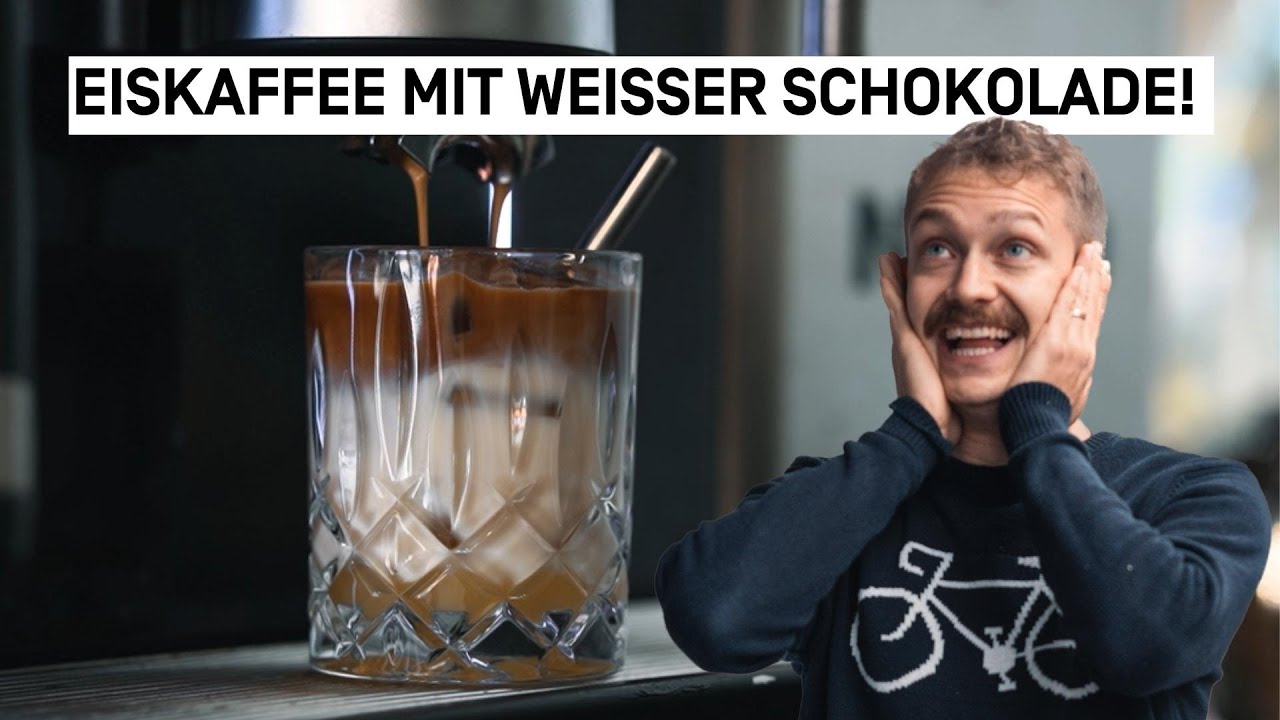 White Chocolate Iced Coffee - REZEPT f&uuml;r feinsten Eiskaffee #kaffee #recipe #rezept #mokka