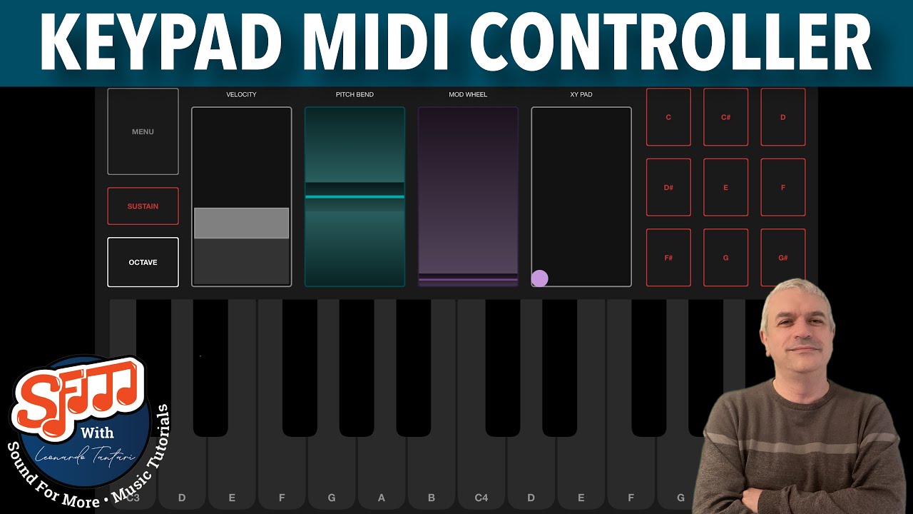 discoDSP KeyPad MIDI Controller AUv3  FREE Download - Tutorial