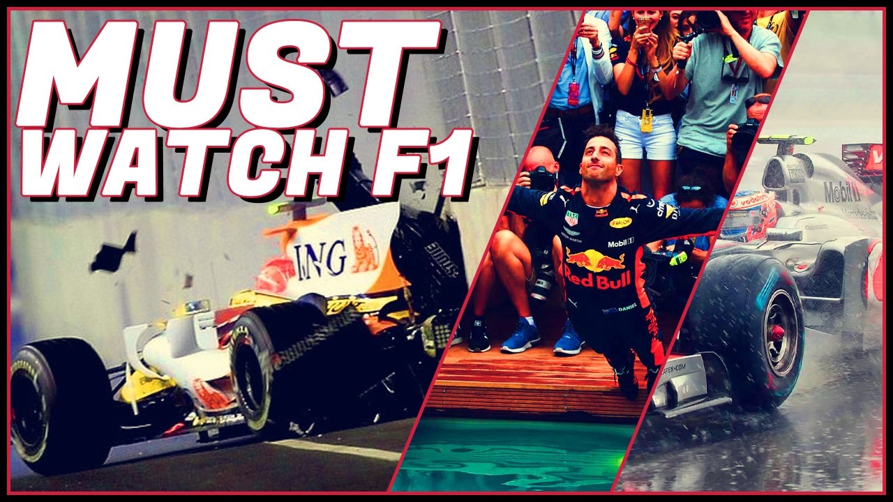 10 Must Watch FORMULA 1 Races From the Archives