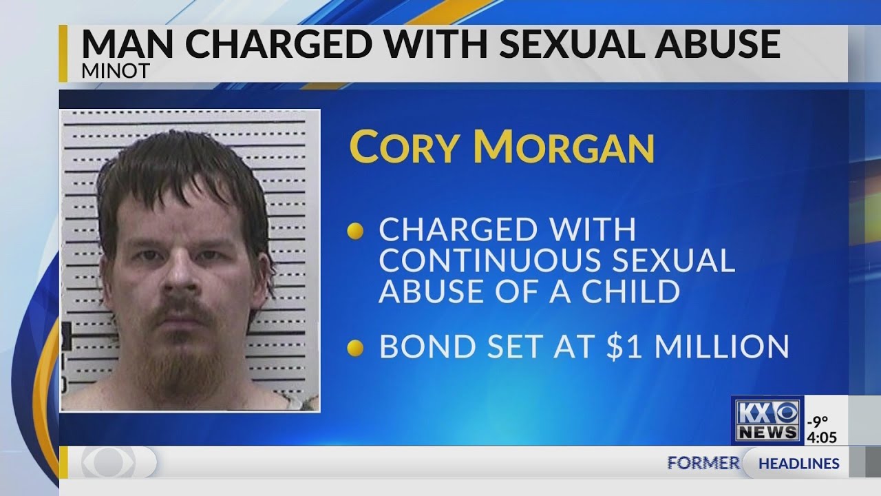 Cory Morgan charged with sexual abuse in Minot