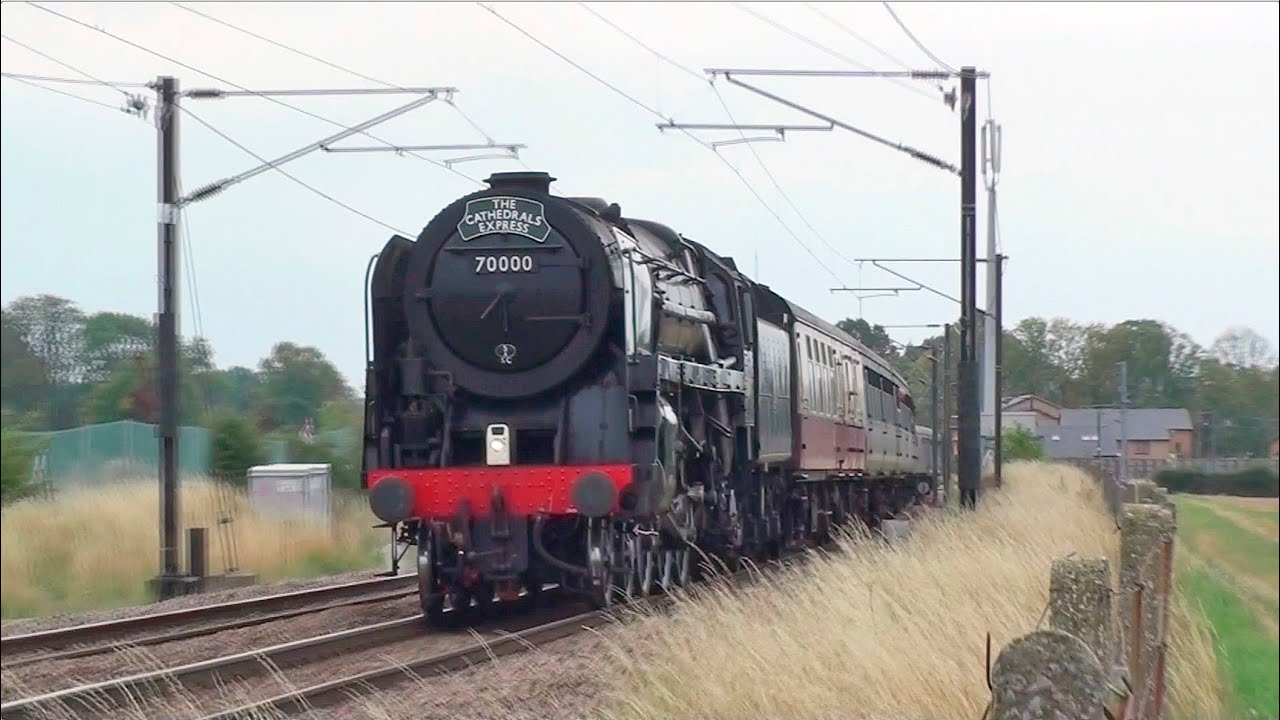 70000 BRITANNIA Steam Locomotive Mainline Compilation