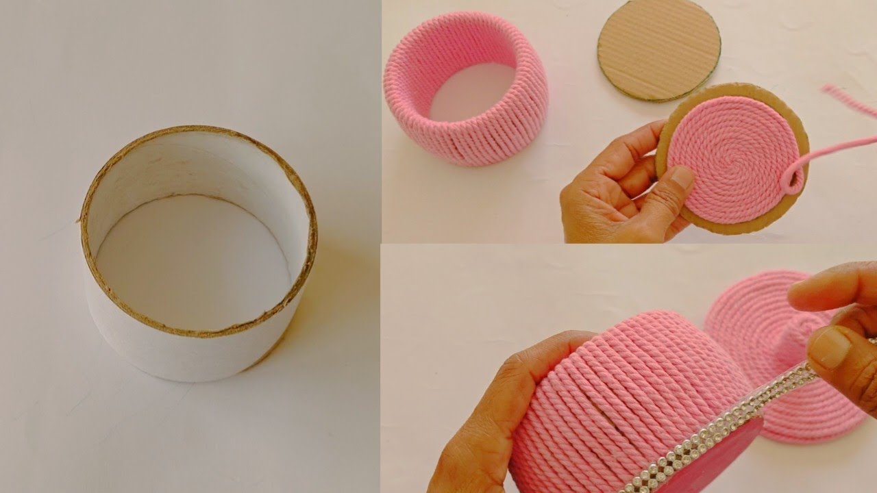 DIY Organizer from Tape Roll I Best Out of Waste I Easy Desk Organizer using Waste Materials
