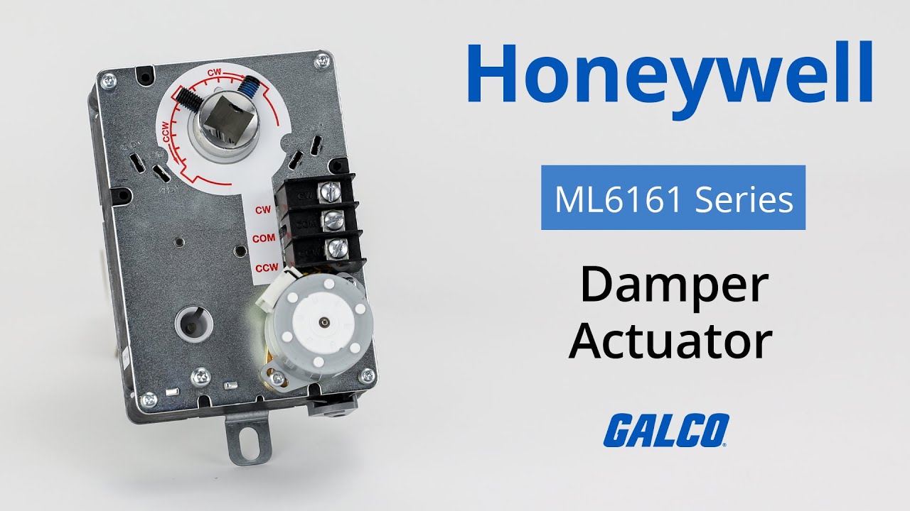 Honeywell's ML6161Series, Damper Actuators
