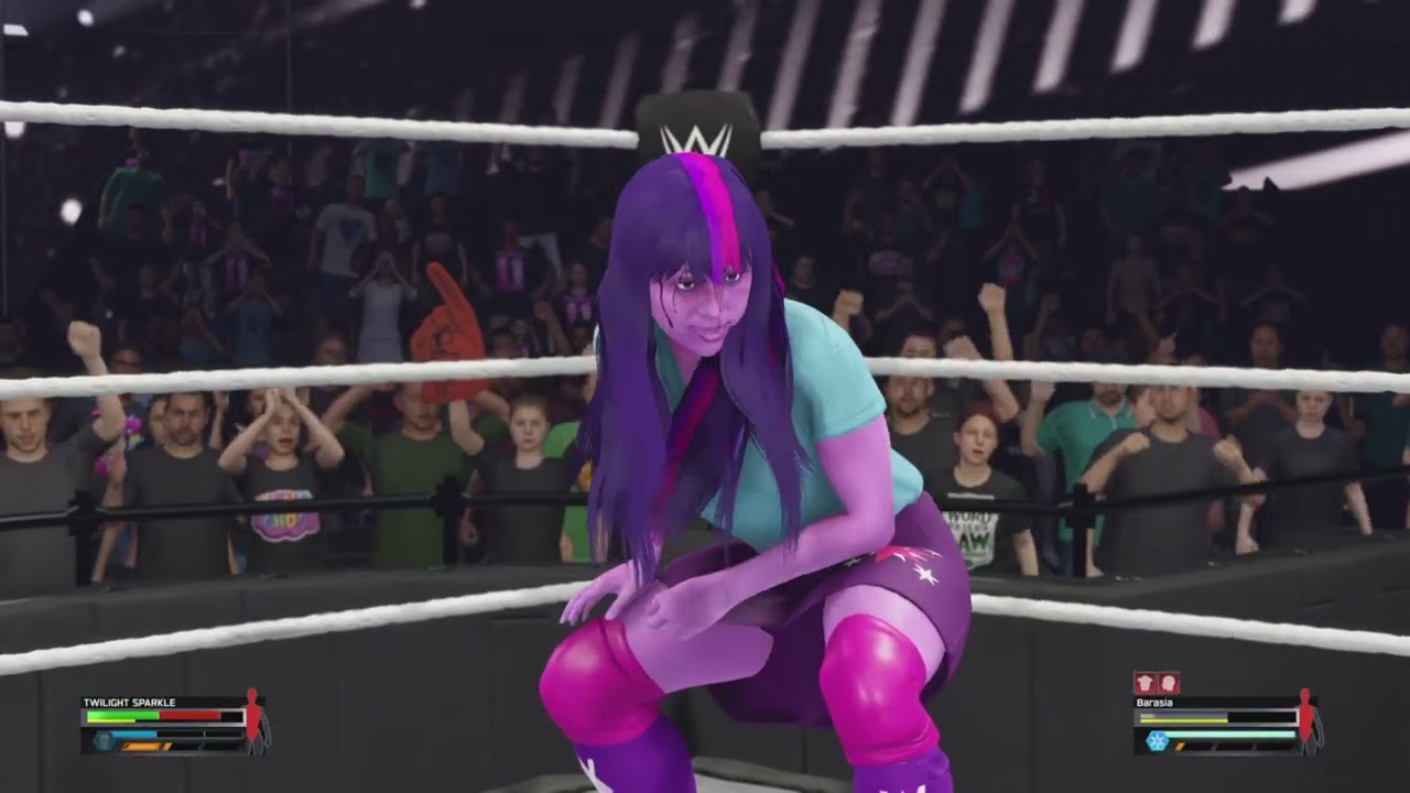Twilight sparkle Vs Barasia #ppgd WWE 2K25