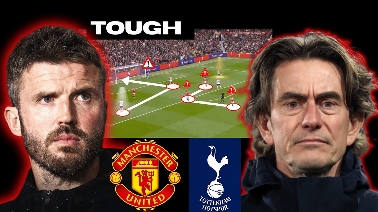 This is How Michael Carrick Beats Spurs (MUN vs TOT)