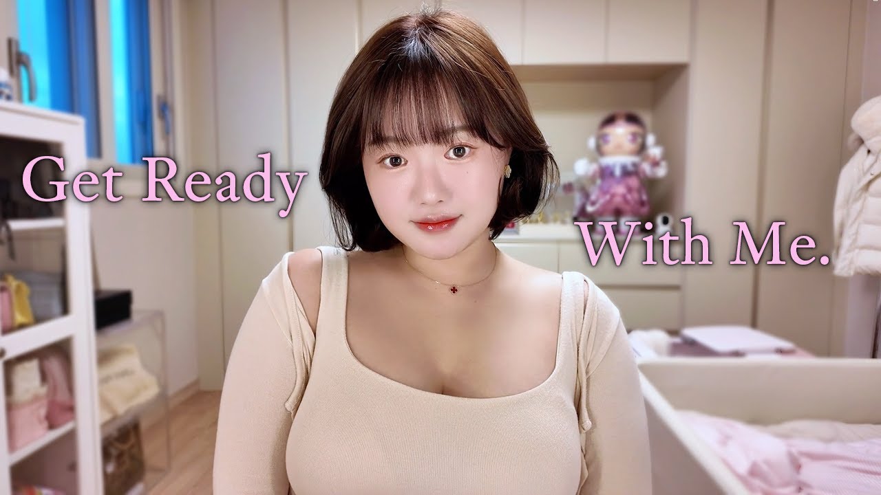 단발 GRWM🎀  화잘먹 루틴! 이거 진짜 비밀인데..