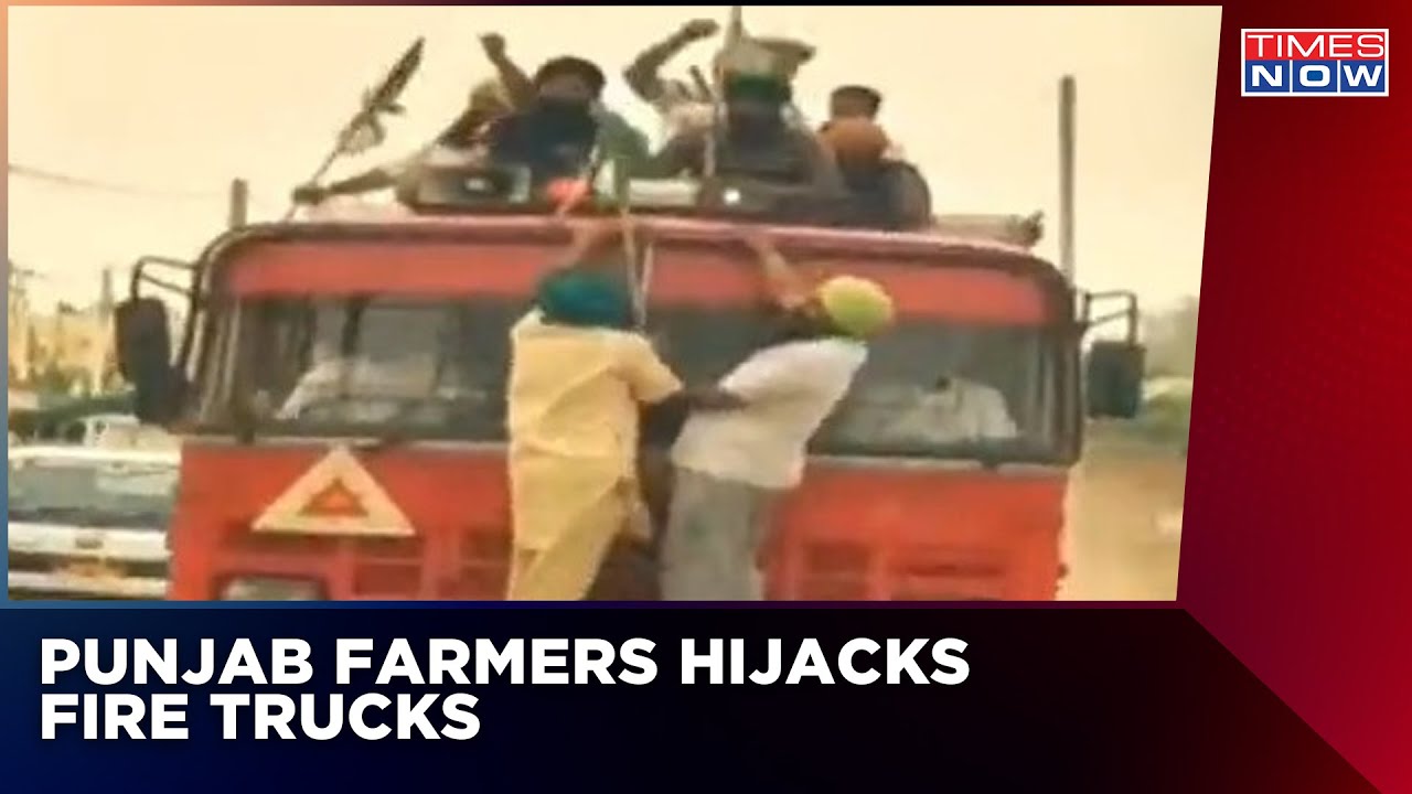 Fire Trucks, Officials, Who Went To Douse Farm Fire Held Hostage By Barnala Farmers | Exclusive