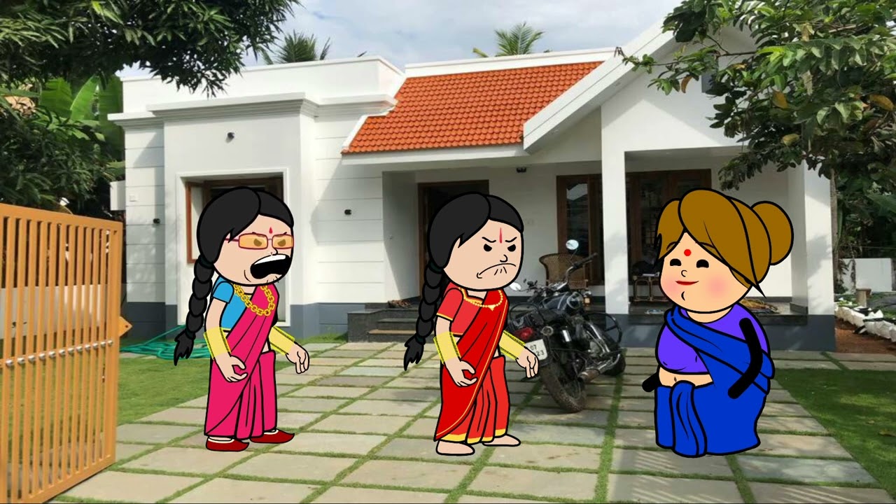 ಅಮೇರಿಕಾದಲ್ಲಿ ಗಿರಿಜಾ ಮಗನನ್ನ ಅತ್ತೆ ನೋಡಿಕೊಂಡ ರೀತಿ ಕೇಳಿ ಕೋಪಗೊಂಡ ಗೌರಜ್ಜಿ #cartoonvideosinkannada#comedy