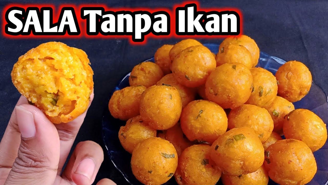 Punya Tepung Beras Bikin Ini Yuk | SALA Khas Pariaman Tanpa Lauak Super Krispy Dan Lembut Enak Mudah