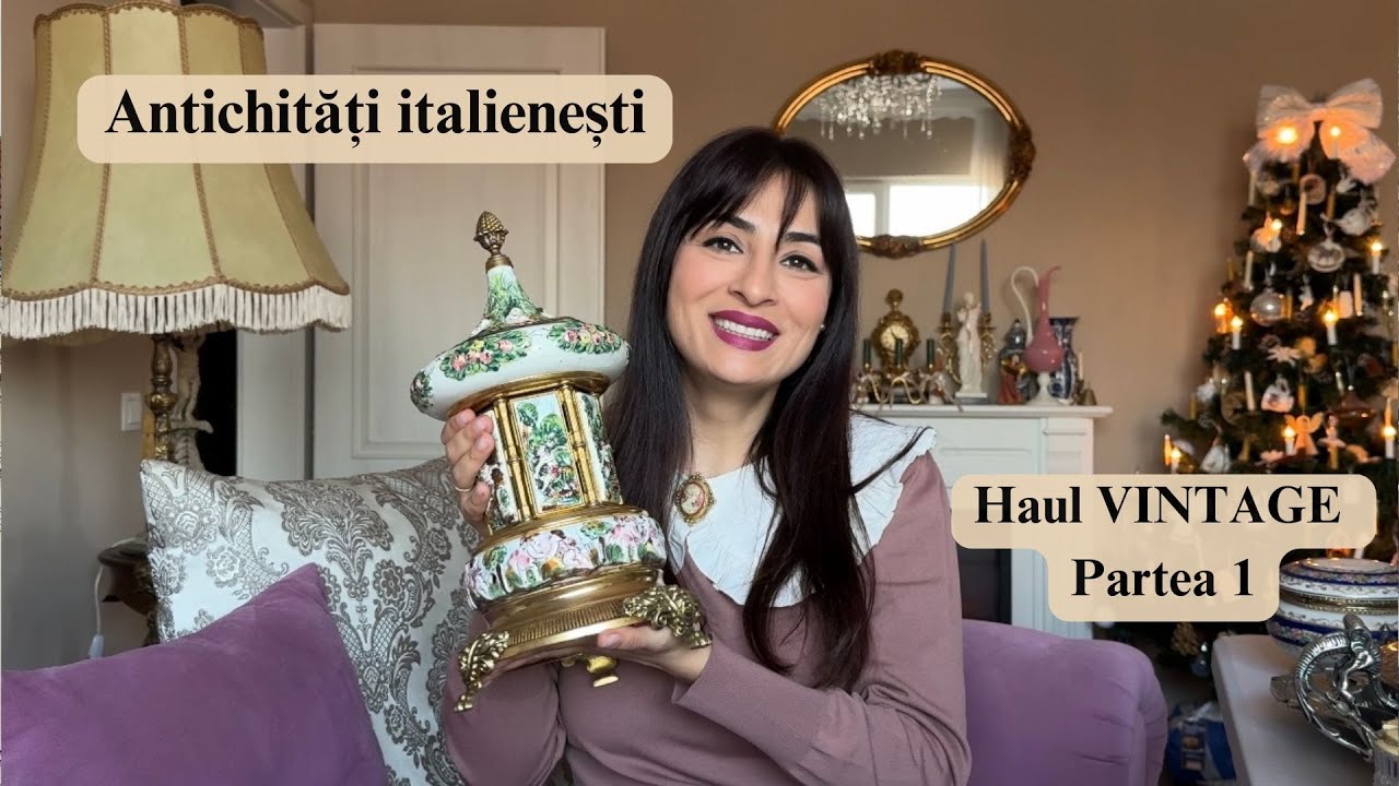 Cele mai DEOSEBITE ANTICHITĂȚI din colecția mea!Hai să vezi ce am adus din ITALIA-MOBILA, PIESE WOW!