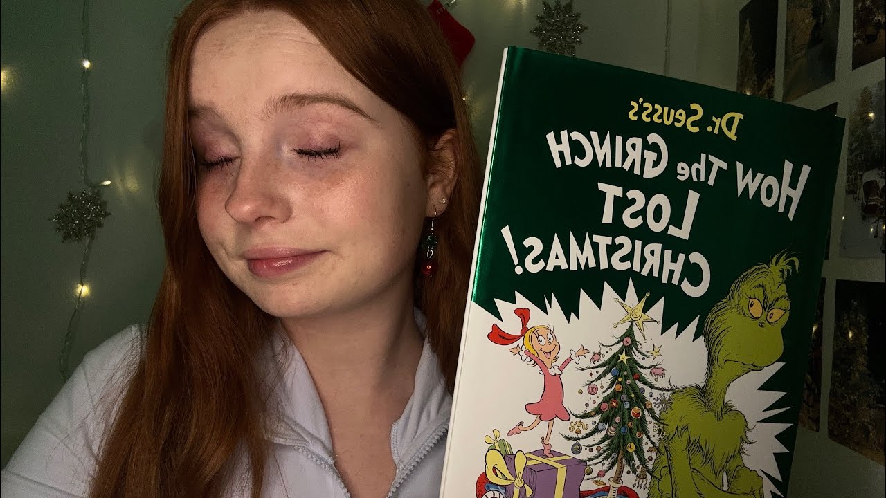 ASMR Whispered Story Telling | Reading How The Grinch Stole Christmas 💚