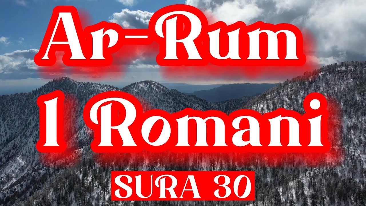 IL CORANO AUDIO ITALIANO SURA 30 Ar RUM I ROMANI