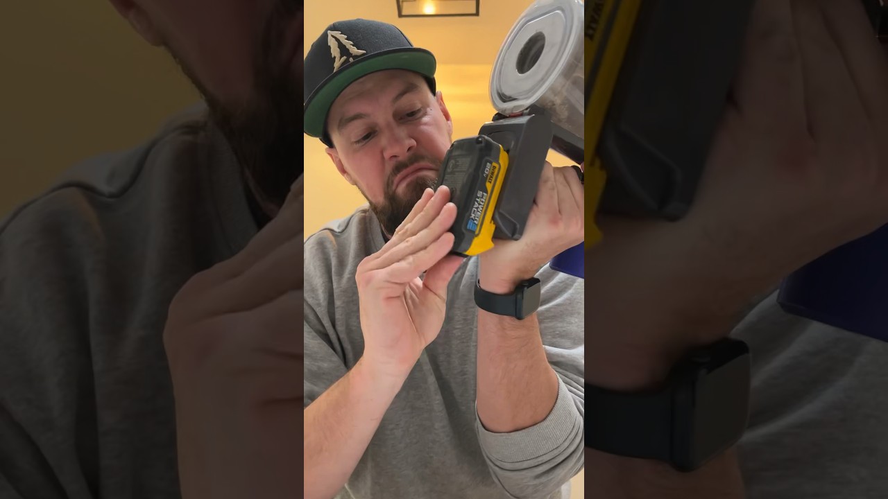 This hack literally changed my life #lifehacks #dyson #dewalt #toolhack