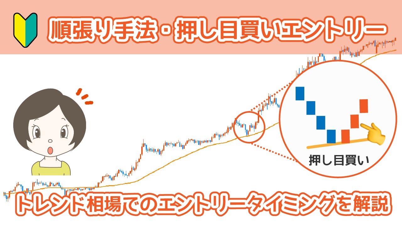 順張り手法『押し目買い・戻り売り』でトレンド相場の勝ちやすいポイントを攻略！