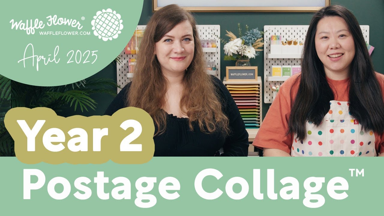 Two Years of Postage Collage - Checklist, Plans & Tips