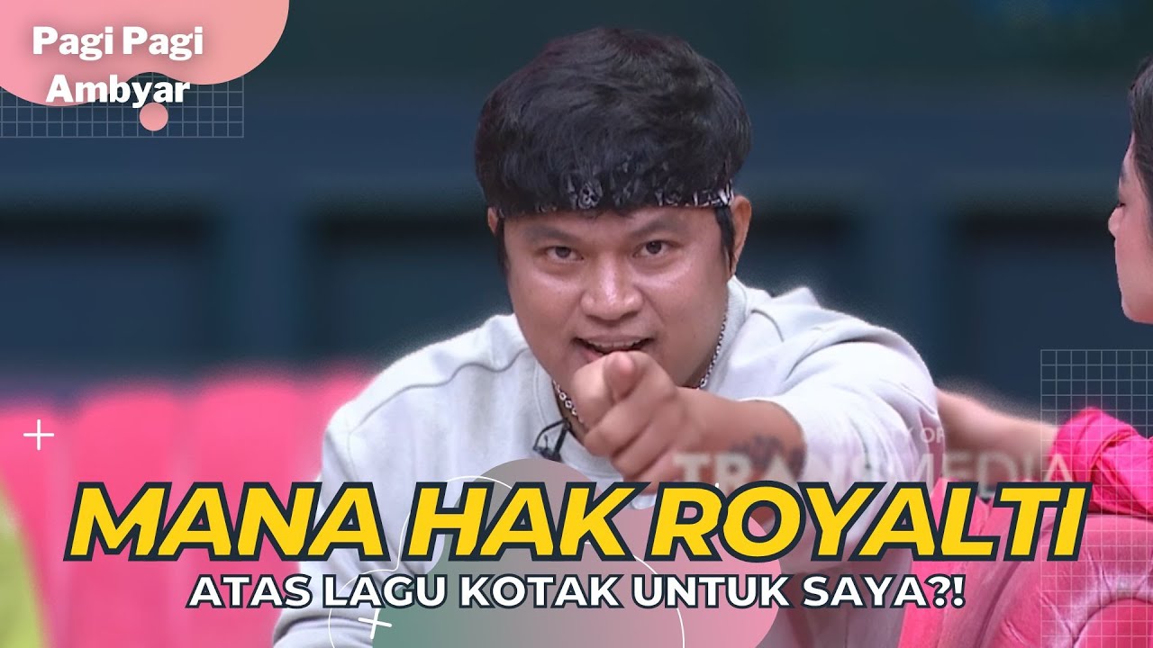 Kekecewaan Posan Tobing Terhadap Hak Royalti Dari Band KotaK | PAGI PAGI AMBYAR (6/10/22) P3