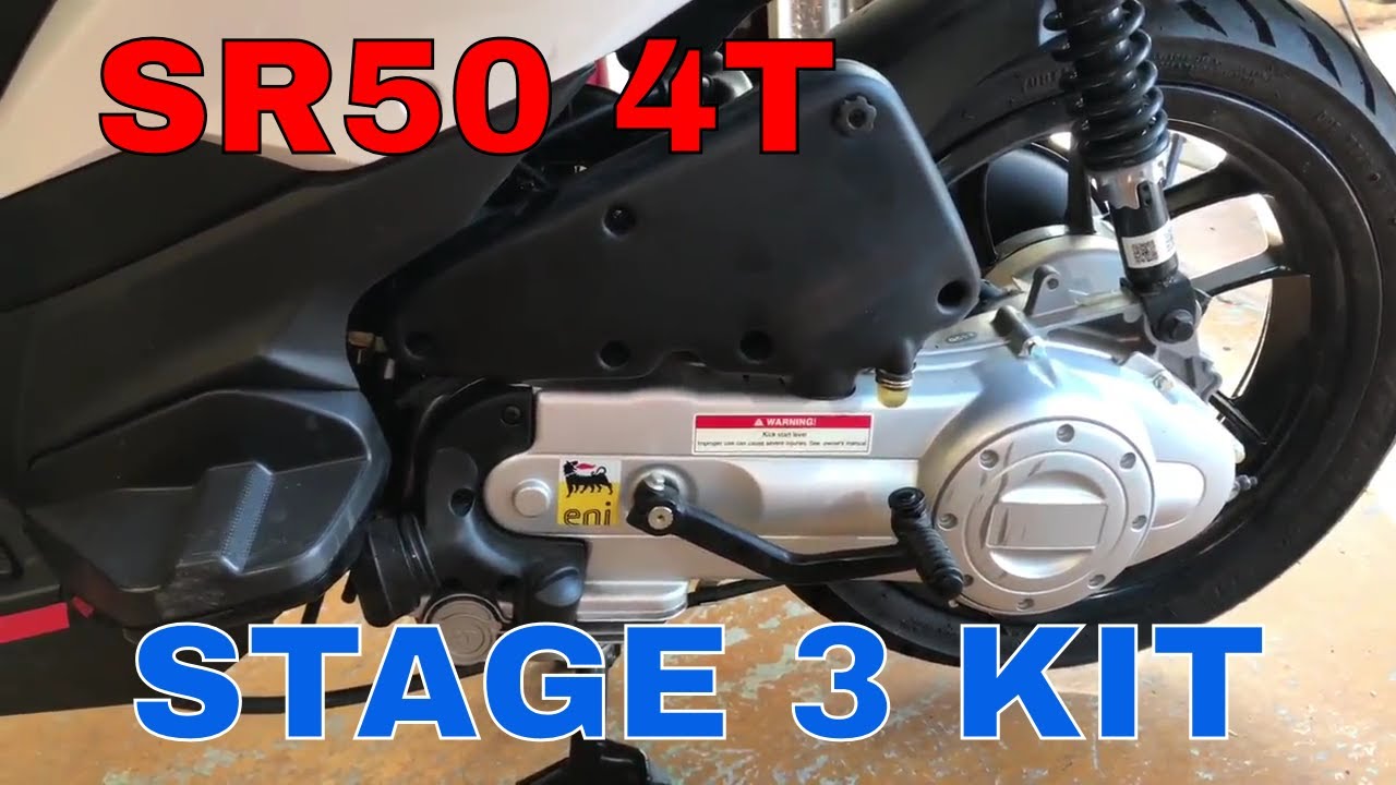 SR50 / LX50S 4T stage 3 performance kit: big bore