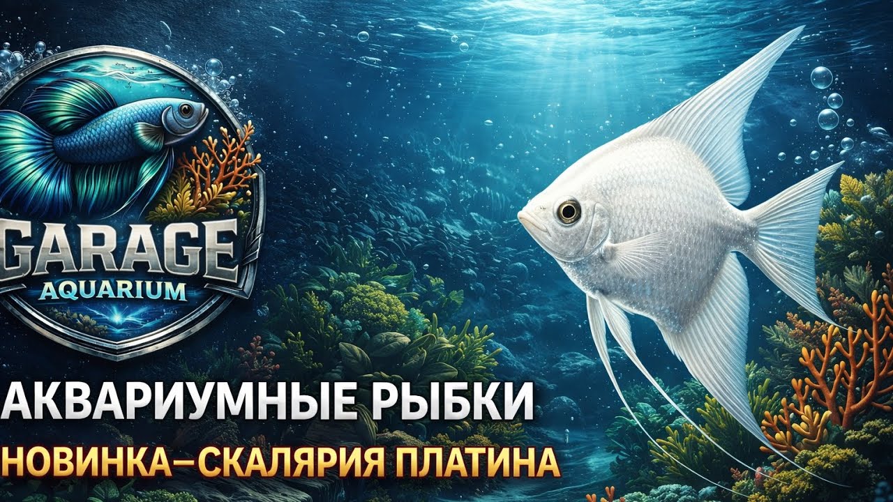 Пора на нерест ! Скалярия платина и прочие обитатели гаража !