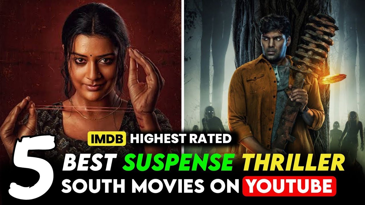 Top 5 best suspense thriller south movies in Hindi dubbed | 2026 Best crime investigation movies 