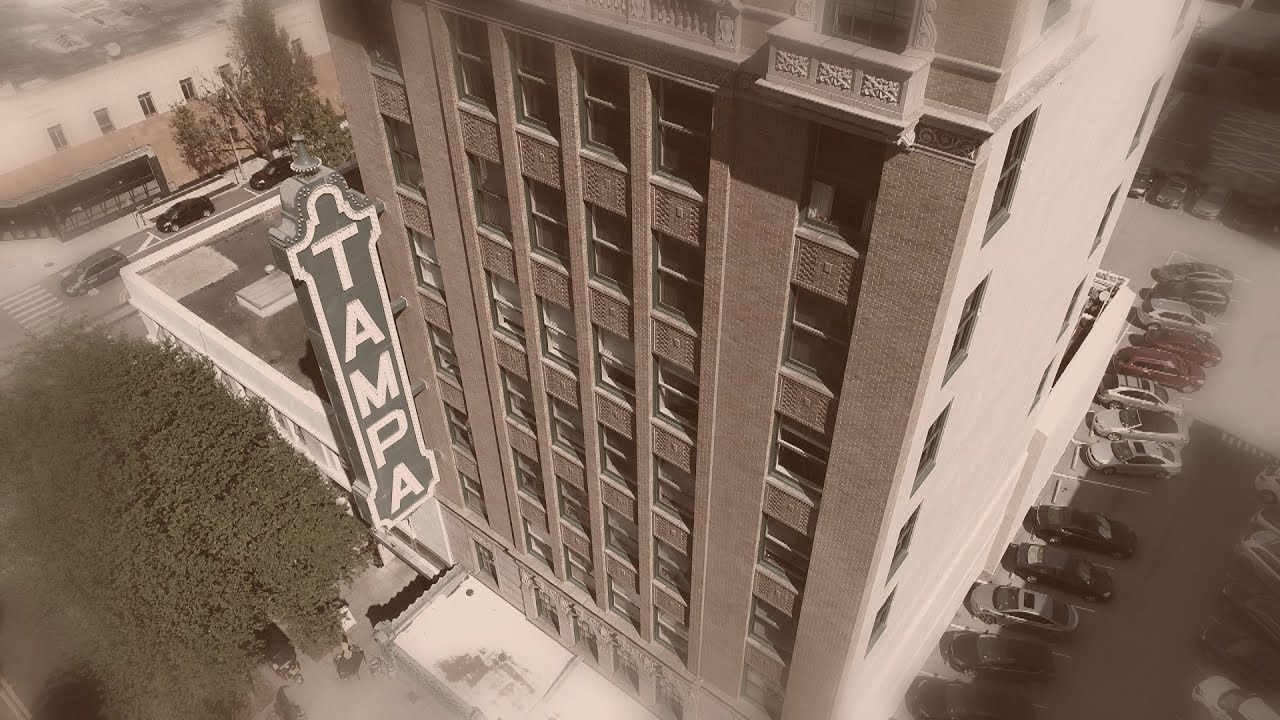 Vintage Aerial of Tampa Theatre