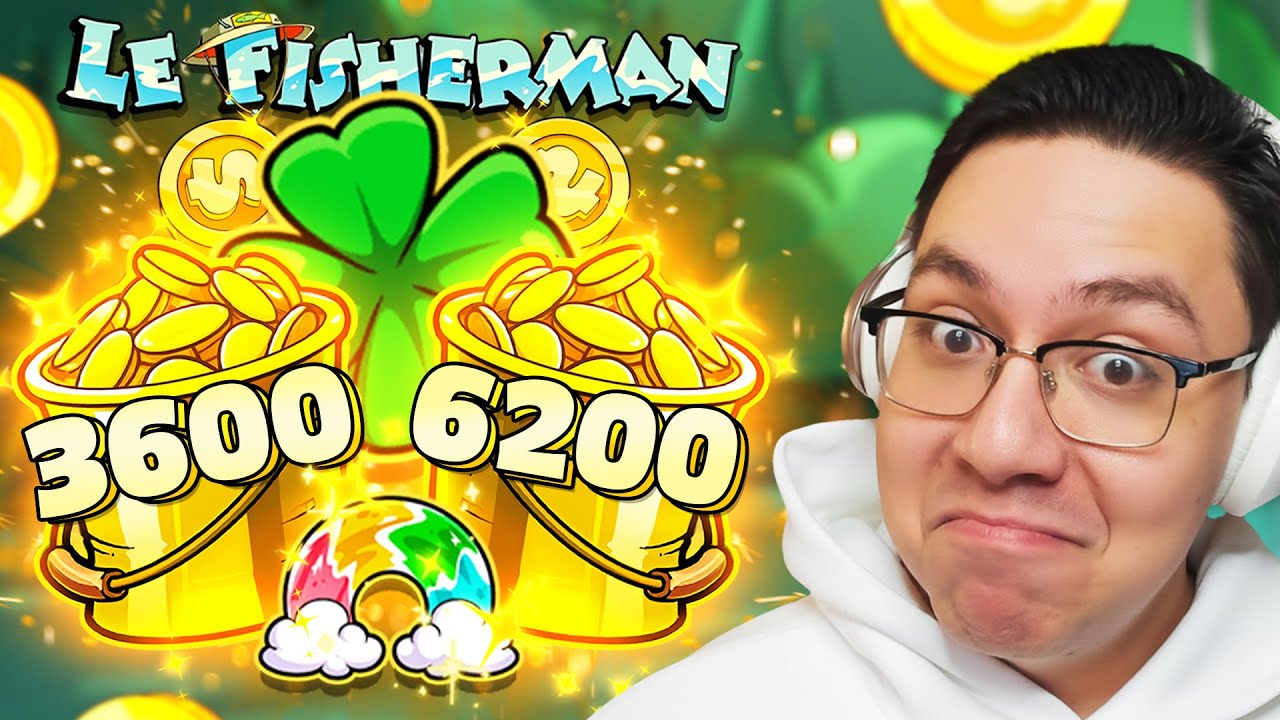 I SPUN IN a MULTIPLE HUGE BONUSES on LE FISHERMAN!!!