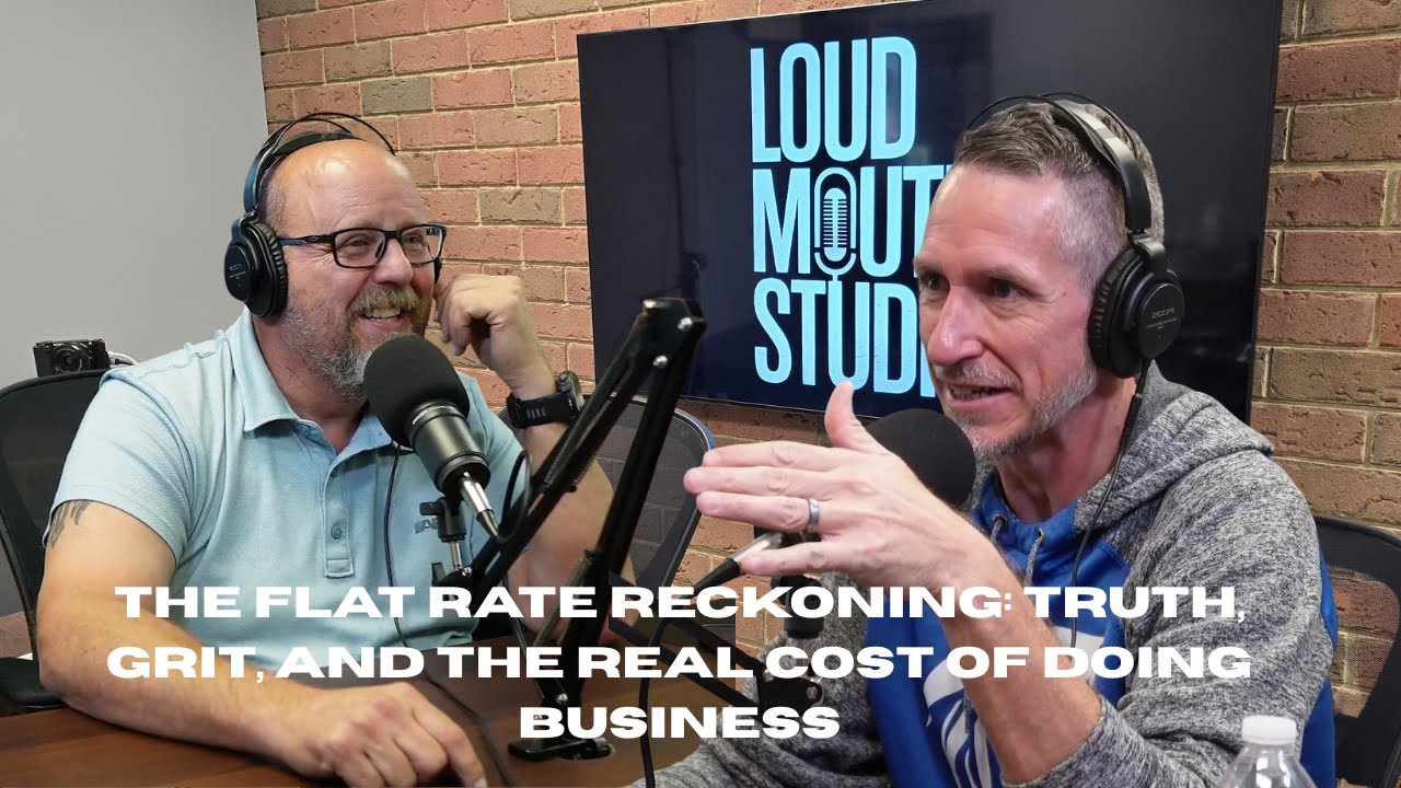 The Flat Rate Reckoning: Truth, Grit, and the Real Cost of Doing Business
