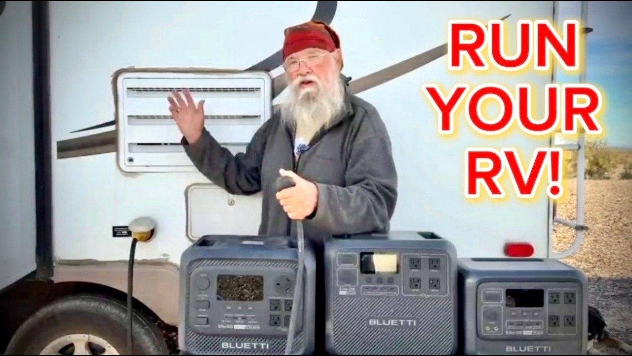 Run Your ENTIRE RV Off Grid with THIS Power Station!!! | BLUETTI Elite 300