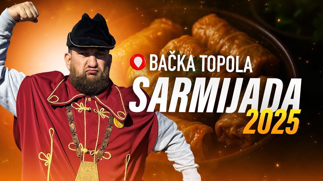 Steva Đubre na Sarmijadi u Bačkoj Topoli 🔥 Kako sam preživeo kilo sarme i flašu rakije! 😅