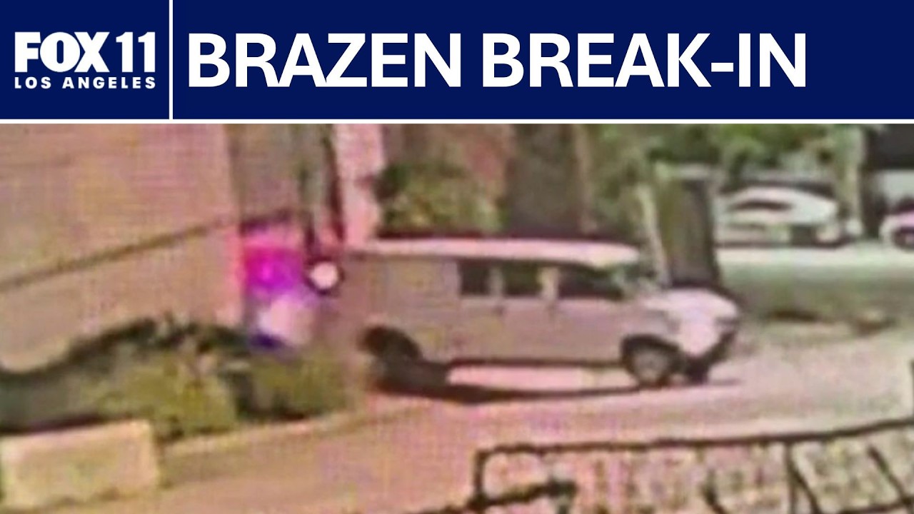 Brazen warehouse burglary near South LA